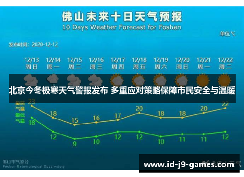 北京今冬极寒天气警报发布 多重应对策略保障市民安全与温暖
