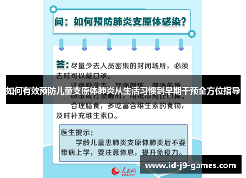 如何有效预防儿童支原体肺炎从生活习惯到早期干预全方位指导